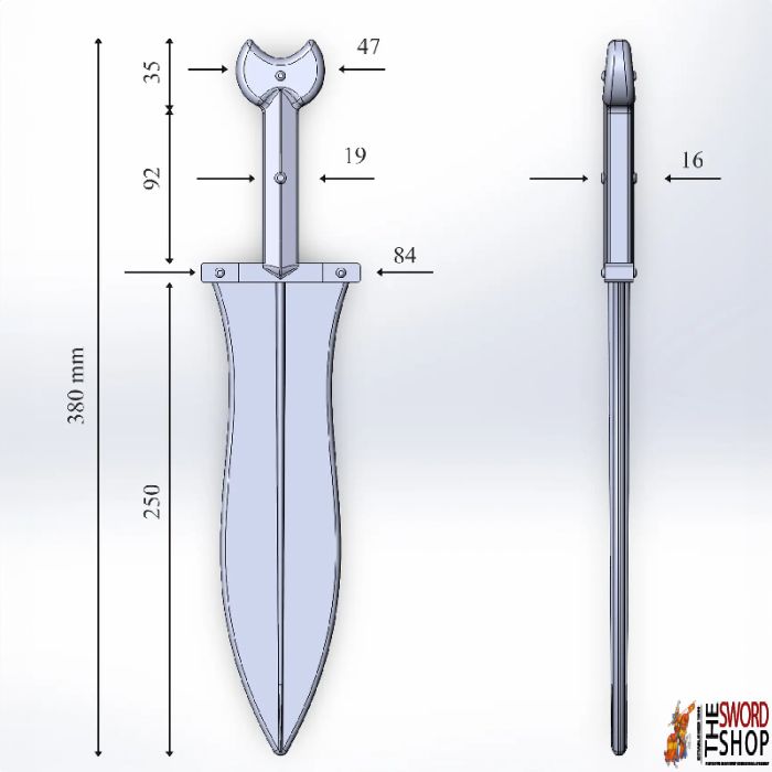 Training Pugio 'Kunzing' (Polypropylene)