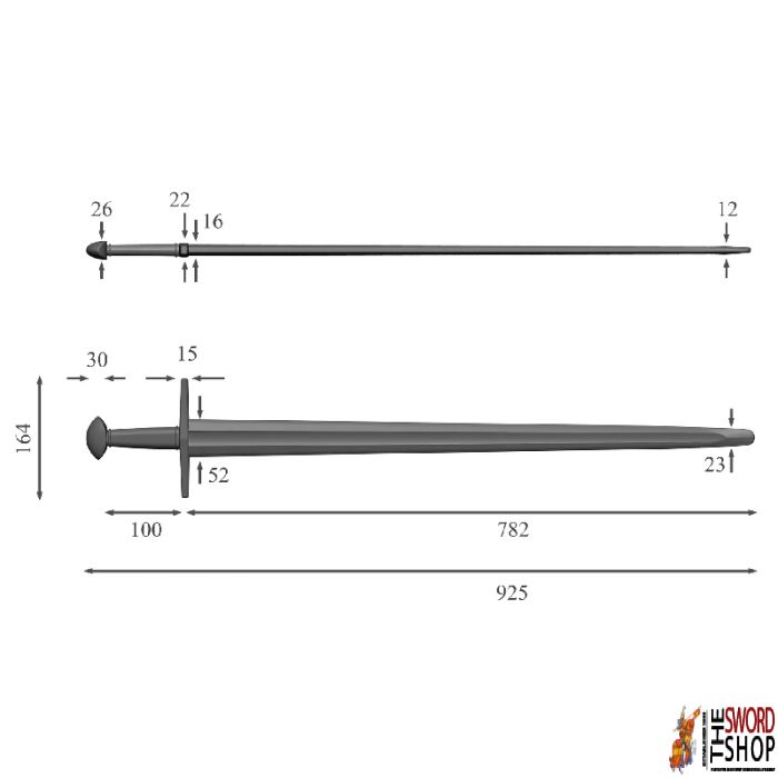 Training Sword Type X (Nylon)