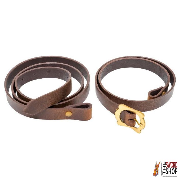 Leather Roman Baldric - Brown