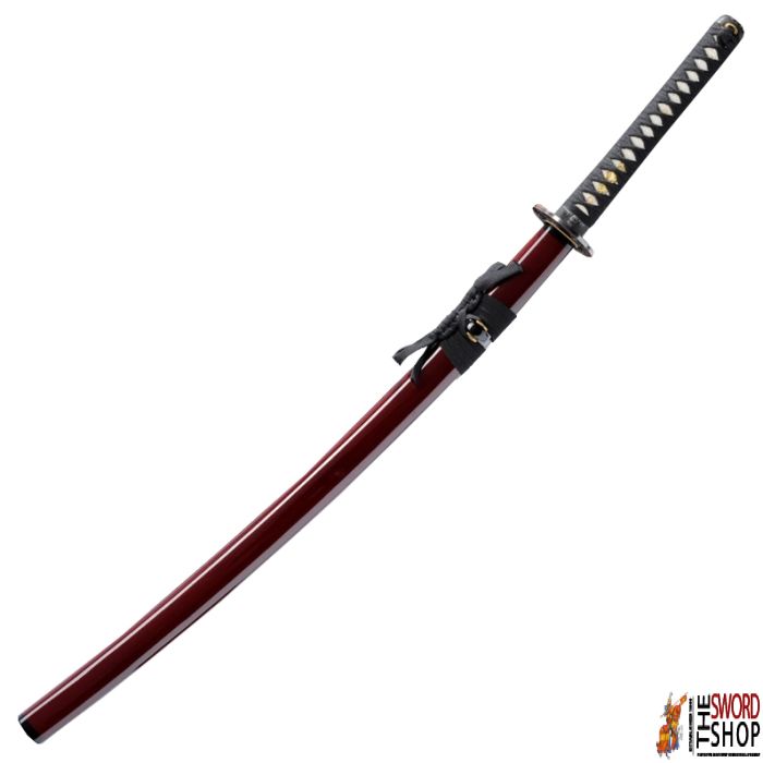 Samurai Sword Clay Tempered Katana Model 12