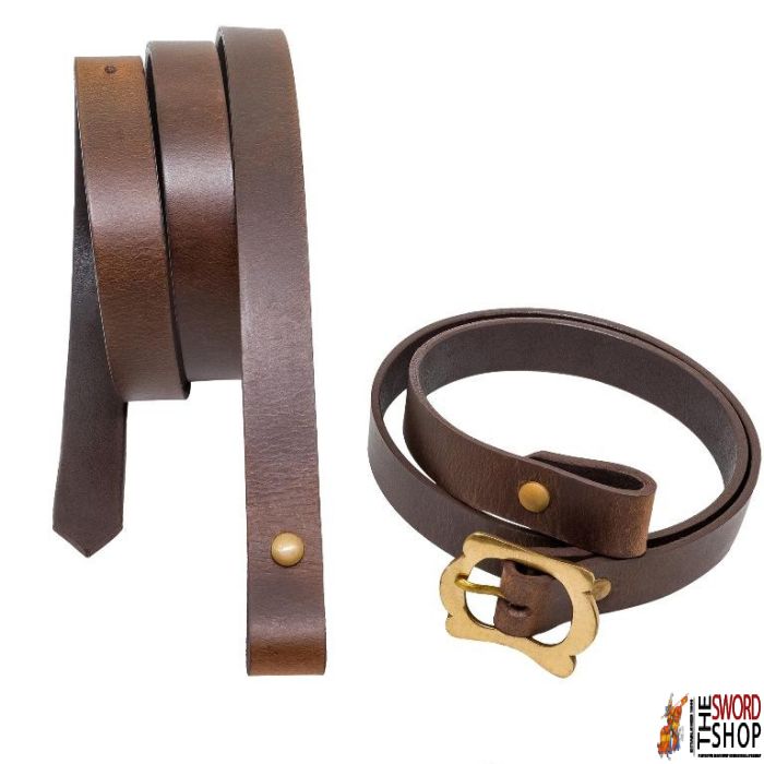 Leather Roman Baldric - Brown
