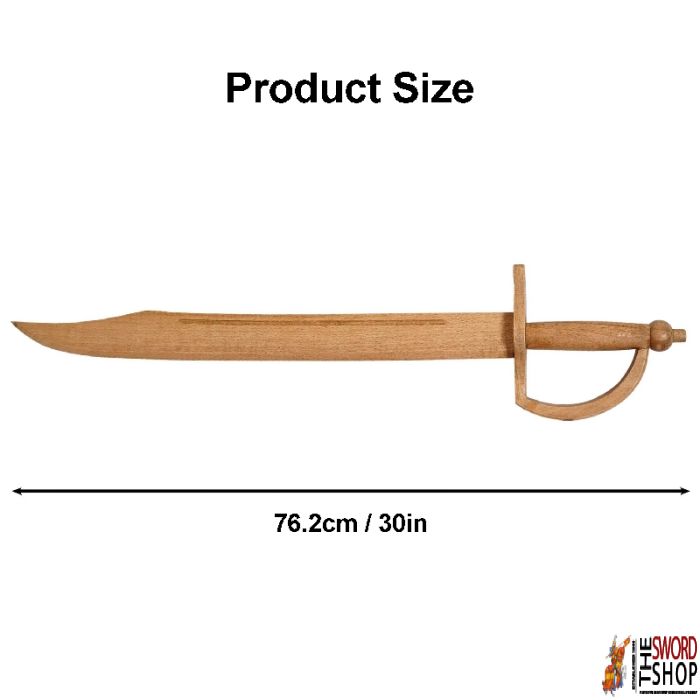 Wooden Pirate Cutlass