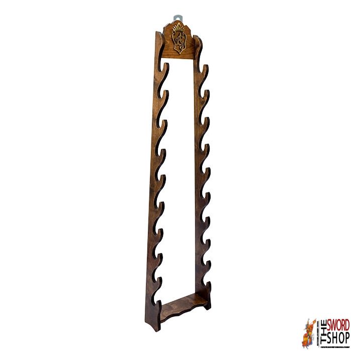 Floor/Wall Display Rack - 10 Swords/Pistols