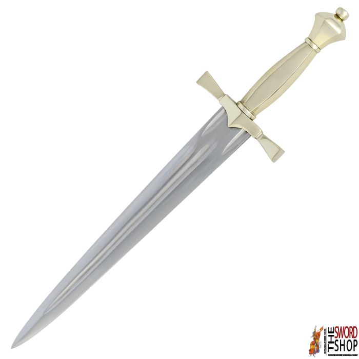 Silver Hilted Renaissance Dagger
