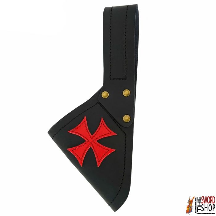 Crusader Knight Leather Sword Frog