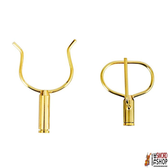 Brass Wall Hanger Set for Katana