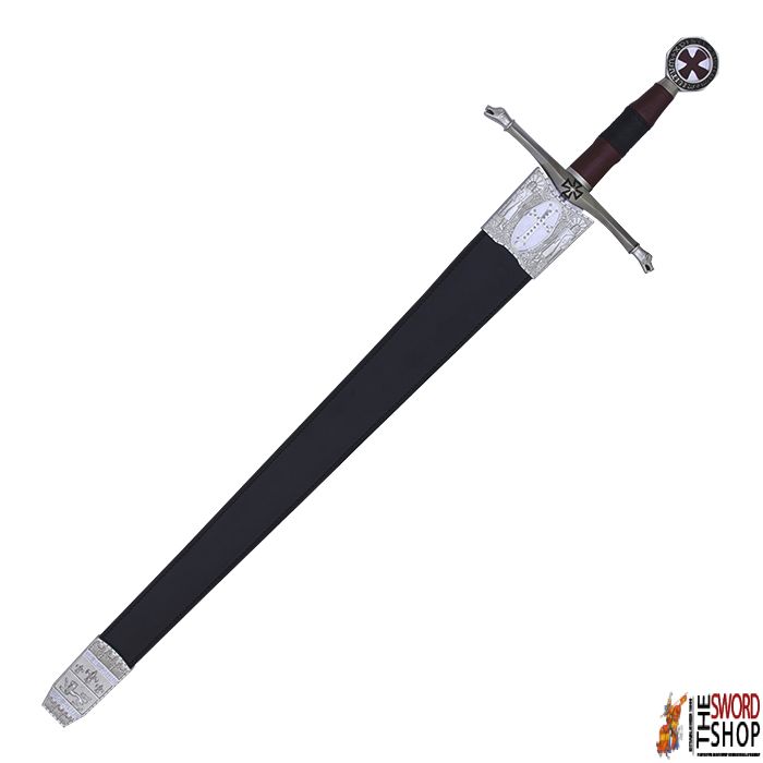 Knights Templar Sword with Scabbard