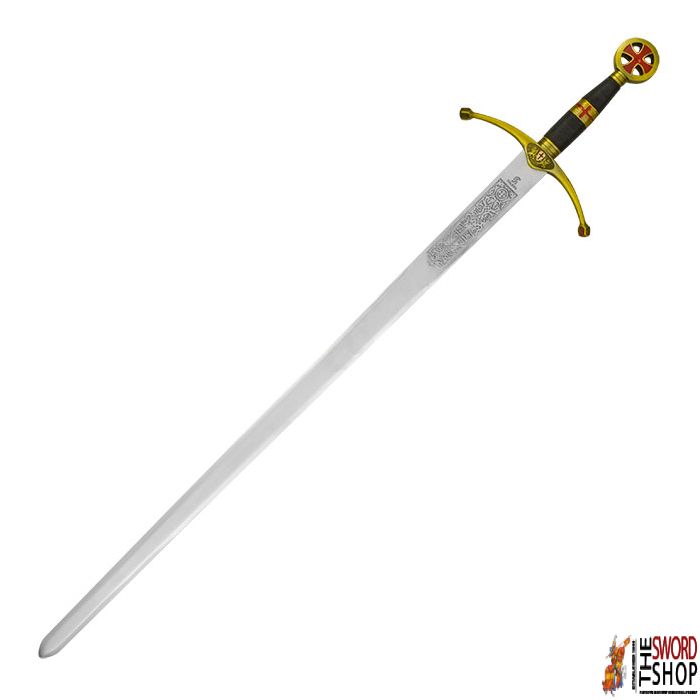 Crusader Sword (Brass Hilt)