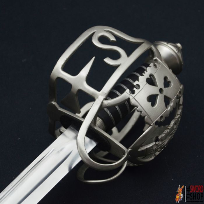 Jacobite Scottish Officer's Basket Broadsword