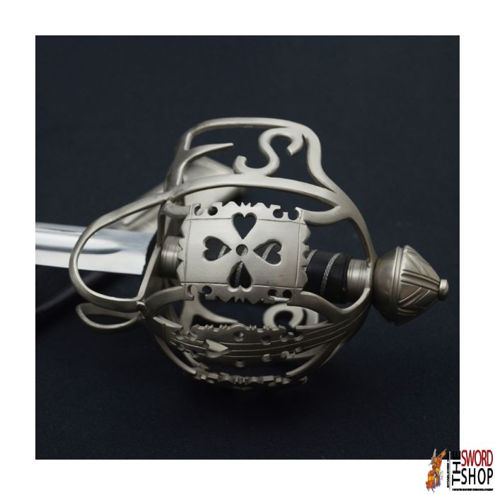 Jacobite Scottish Officer's Basket Broadsword