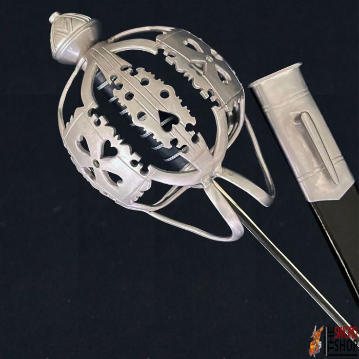 Jacobite Scottish Officer's Basket Broadsword
