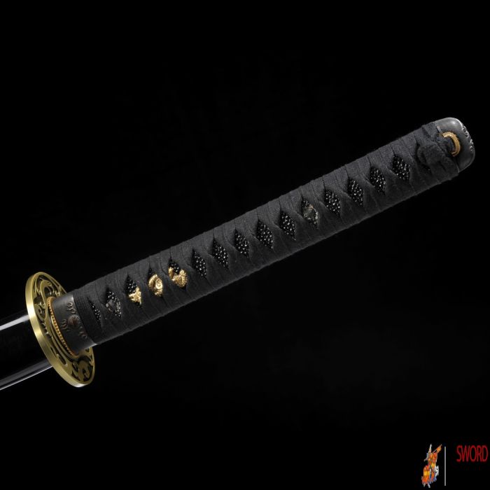 Samurai Sword Clay Tempered Katana Model 13