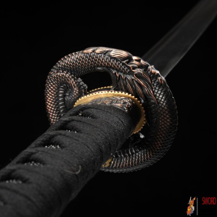 Samurai Sword Clay Tempered Katana Model 1