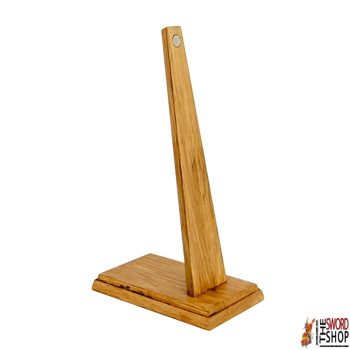 Magnetic Sword Stand - Oak