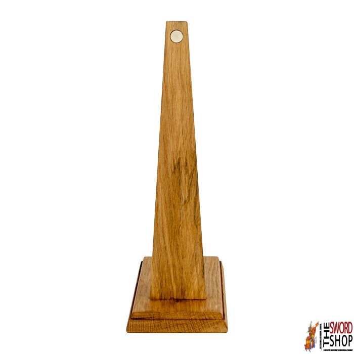 Magnetic Sword Stand - Oak