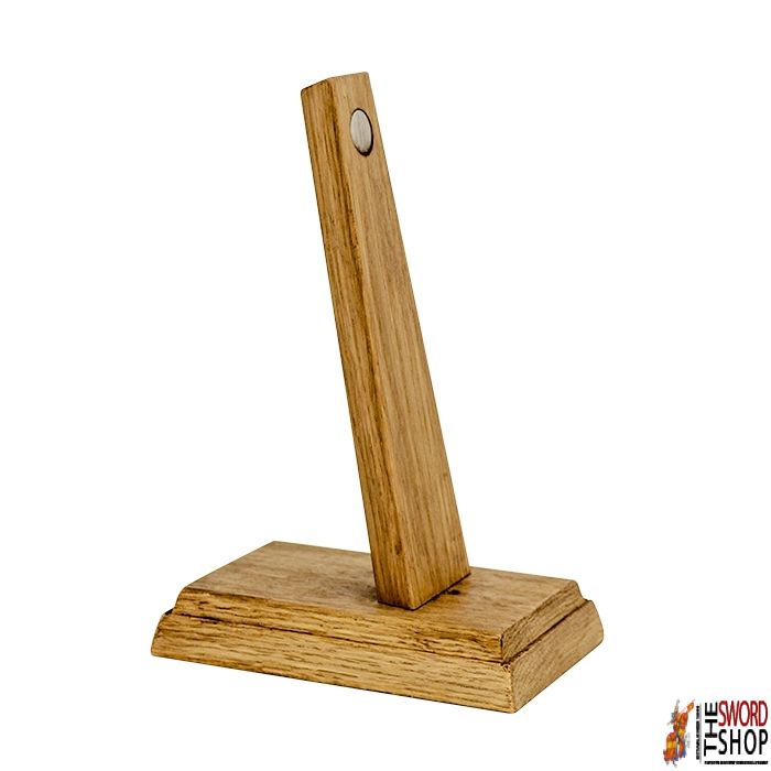 Magnetic Dagger Stand - Oak
