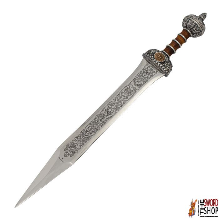 Roman Julius Caesar Gladius - Silver
