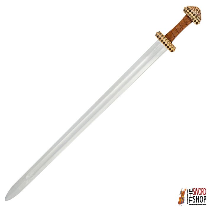 Peterson Type D Bronze Hilt Viking Sword - Leather Grip