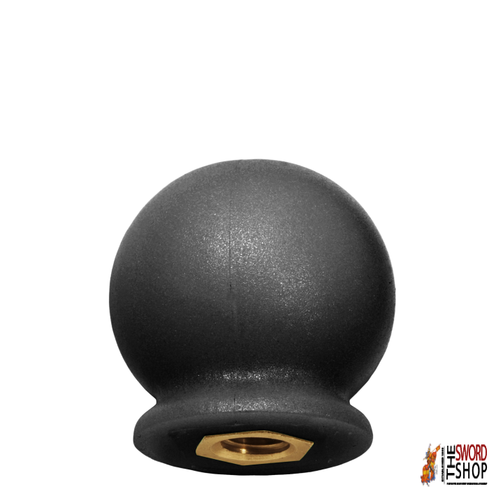 Red Dragon HEMA Synthetic Basket Hilt Pommel - Black