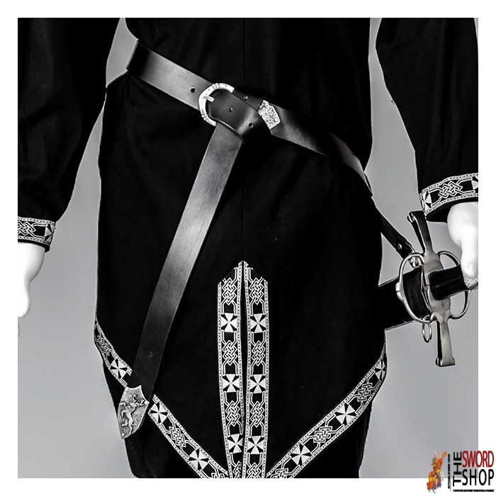 Order of the Stag Sword Belt - Antique Silver 