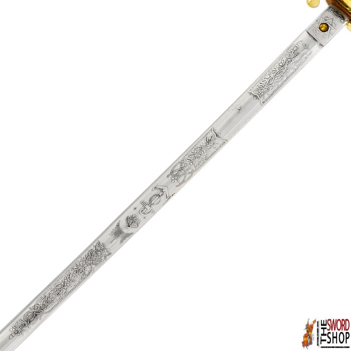 British Royal Navy Officer's Sword - 1827 Pattern