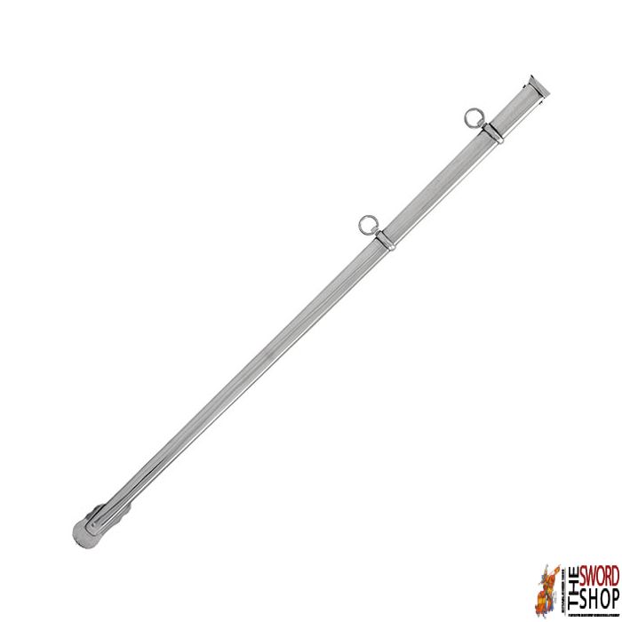 Replacement Scabbard for British ER/GR 1897 Pattern Infantry Officer's Sword - Steel