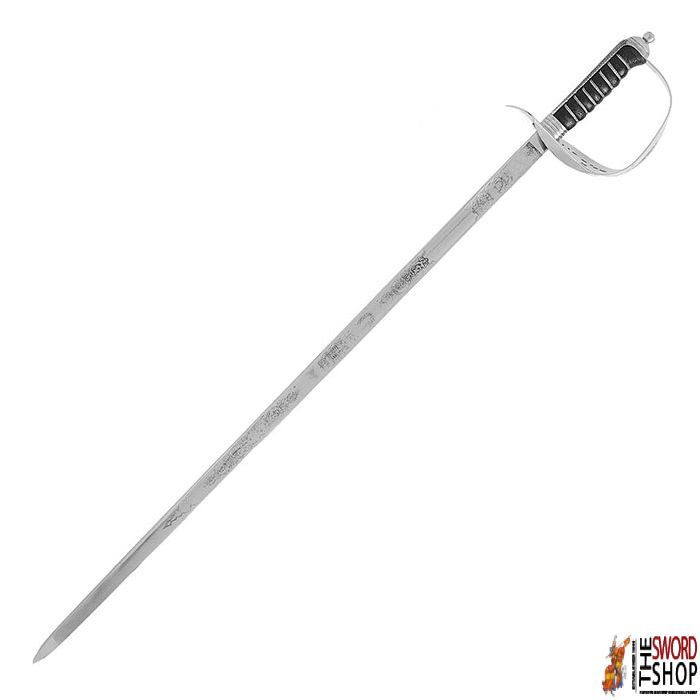 British Infantry Officer's Sword - ER 1897 Pattern (Steel Scabbard)