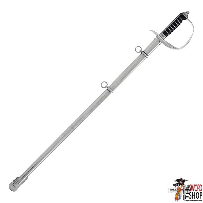 Premium British Infantry Officer's Sword - ER 1897 Pattern (Steel Scabbard)