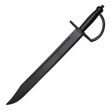 Wooden Pirate Cutlass - Black