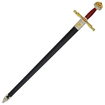 Charlemagne Sword with Scabbard - Deluxe