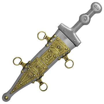 Roman Pompeii Pugio Dagger